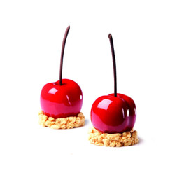 Pavoni Tutti Frutti CHERRY & PEACH Silicone Mold 3D