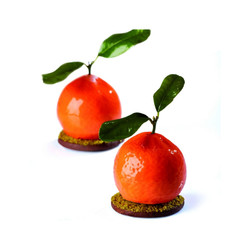 Pavoni Tutti Frutti MANDARINO / TANGERINE Silicone Mold 3D