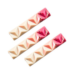 Martellato Chocolate Mold, Connected-Pyramids Snack Bar, 30 gr.