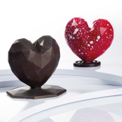 Martellato Chocolate Mold Diamond Heart