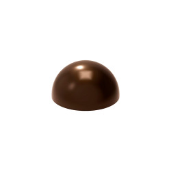 Martellato Clear Polycarbonate Chocolate Mold, Hemisphere , 24 Cavities