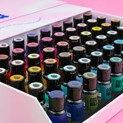 Colour Mill Complete Collection of Aqua Blend Colors, Set of 60 Bottles size 20ml