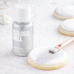 Colour Mill Metallic Paint Blend -  Sterling - 20ml