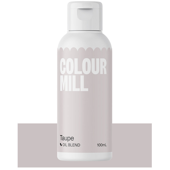 Colour Mill Oil Based Food Color, Taupe, 100ml