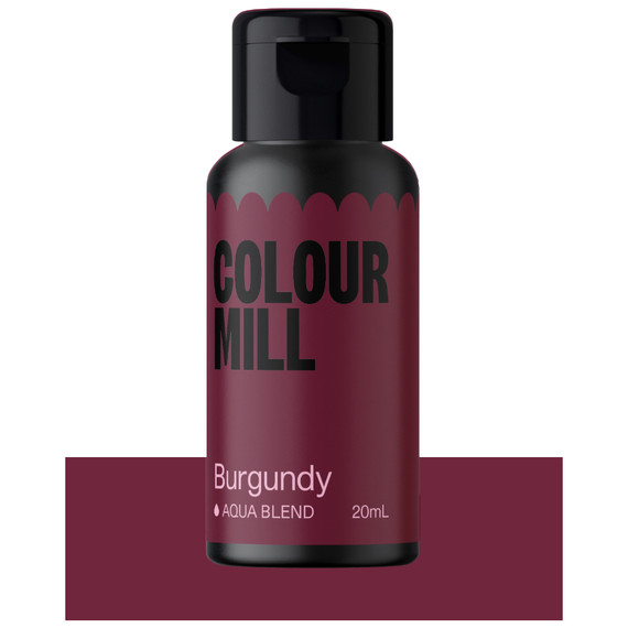 Colour Mill Aqua Blend Burgundy Food Color, 20ml