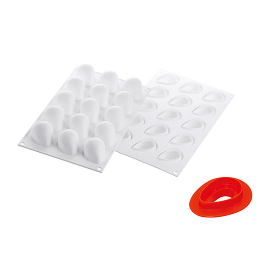 Silikomart Fragola 30 Silicone Mold
