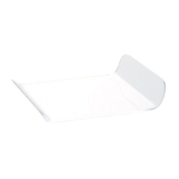 Martellato Rectangular Dessert Plates, White, 100/pk.