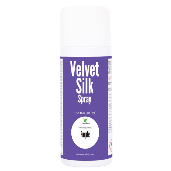 Martellato Velvet Spray Oil Based Purple 400ml
