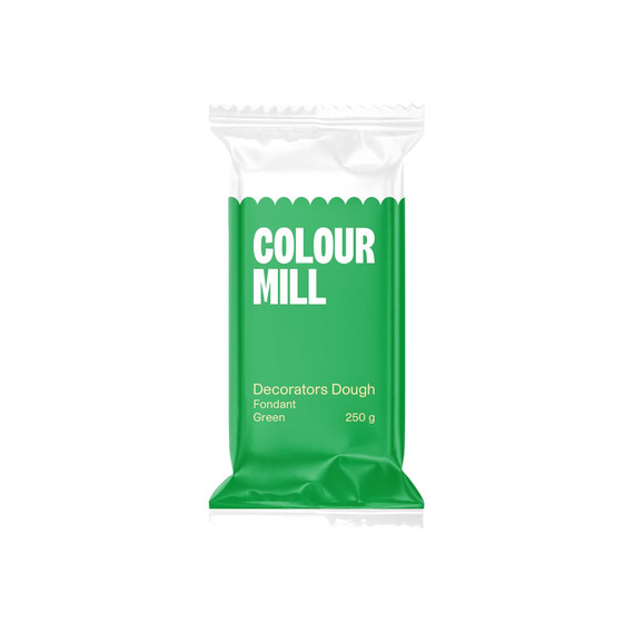 Colour Mill Decorators Dough - Green - 250g