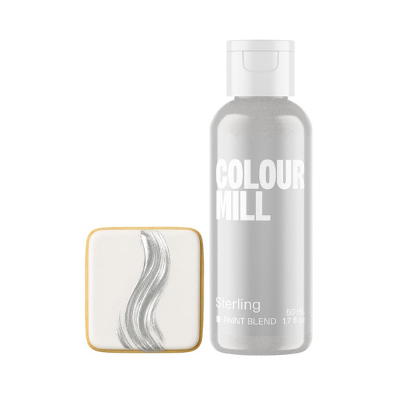 Colour Mill Metallic Paint Blend -  Sterling - 50ml