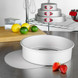 Fat Daddio's PCC-103 Round Cheesecake Pan, 10 x 3 Inch, Silver