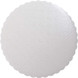 O'Crème White Scalloped Cake Circle 10" Diameter, Pack of 10 O'Crème White Scalloped Cake Circle 10" Diameter, Pack of 10