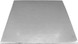 O'Crème Square Silver Cake Board 1/4" Thick, 9" pk of 10