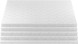 O'Crème Square White Cake Board 1/2" Thick, 12" x 12" pk of 5