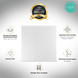 O'Crème Square White Cake Board 1/2" Thick, 12" x 12" pk of 5