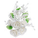 O'creme Rose Spray, 6" x 8", 1 piece