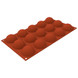 Silikomart  Half Sphere Silicone Baking & Freezing Mold, 0.9 oz., 15 Cavities