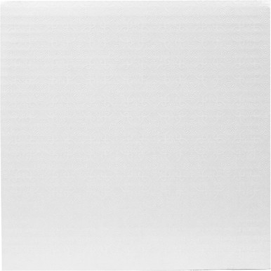 O'crème White Square Corrugated Cake Board,Straight edge, 3mm Thick , 7 ...