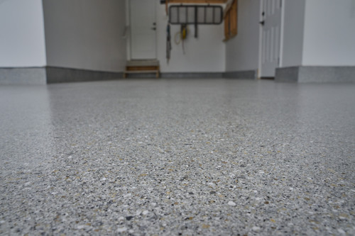 Citadel garage flake floor