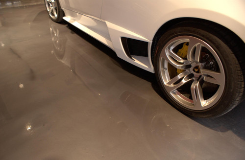 Citadel Metallic System on Garage Floor