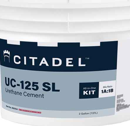 Urethane Cement 125 SL 60 Sq. Ft Kit (Required)