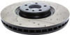 StopTech Drilled & Slotted Sport Front Brake Rotors 356x34 (Pair)