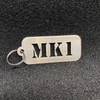 CJM Industries MK1-8 Stainless Steel Keychains