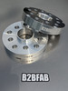 B2BFAB 25mm Wheel Spacer Pair - 5x100 & 5x112 57.1mm CB