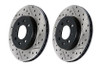 StopTech Drilled & Slotted Sport Rear Brake Rotors 330x22 (Pair)