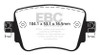 EBC Redstuff Rear Brake Pads (fits 272mm rotors)