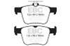 EBC Redstuff Rear Brake Pads for 8V S3, 8S TT & 8S TTS
