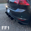 Beri-Backer Rear Diffuser for MK7 GTI