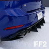 Beri-Backer Rear Diffuser Fin Pack for MK7.5 Golf R