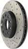 StopTech Drilled & Slotted Sport Front Brake Rotors 288x25 (Pair)