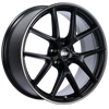 BBS CI-R - Satin Black w/ Polished Rim Protector