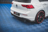 Maxton Design Center Rear Splitter for MK8 GTI