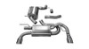 CORSA Performance Touring Catback Exhaust w/ Polished Tips for MK6 GTI