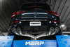 MBRP PRO Series Race Profile Catback Exhaust for MK8 Golf R (Valve Delete)