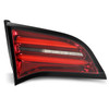 AlphaRex Pro Series LED Tail Lights for Tesla Model Y (w/ Stock Amber signals) - Red Smoke