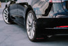 Rally Armor UR Black w/ Metallic Black logo Mud Flaps for Tesla Model 3