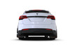 Rally Armor UR Black w/ Blue logo Mud Flaps for Tesla Model X & X Plaid