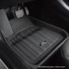 3D MAXpider 2020-2022 Tesla Model Y Elitect 1st & 2nd Row Floormats - Black
