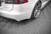 Maxton Design Rear Side Splitters for 2016-2020 Tesla Model S