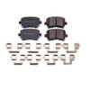 PowerStop Z17 Evolution Ceramic Rear Brake Pads (Performance Package)