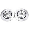 PowerStop Evolution Drilled, Slotted & Zinc Plated Rear Brake Rotors 310x22 (Pair)