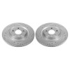 PowerStop Evolution Drilled, Slotted & Zinc Plated Rear Brake Rotors 330x22 (Pair)