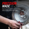 PowerStop Evolution Drilled, Slotted & Zinc Plated Front Brake Rotors for MK4 312x25 (Pair)