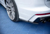 Maxton Design Rear Side Splitters for C8 A6 S-Line