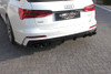 Maxton Design Rear Valance & Exhaust Ends for C8 A6 S-Line