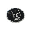 BFI 6 Speed Gate Pattern Coin for Heavy Weight Shift Knobs